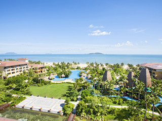 【hi香格里拉】三亞4晚5天自由行【五星酒店+早餐+接機+自助晚餐】