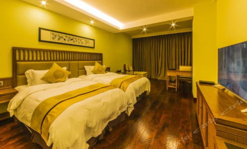 國慶有房 都江堰虹口山景豪宜五星級酒店298一晚 雙早 雙溫泉